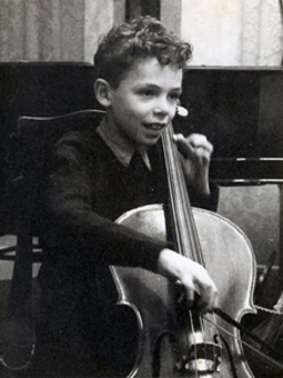 Leon playing the Cello 1960